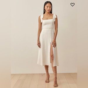 Reformation Twilight Dress White/Ivory Size 2